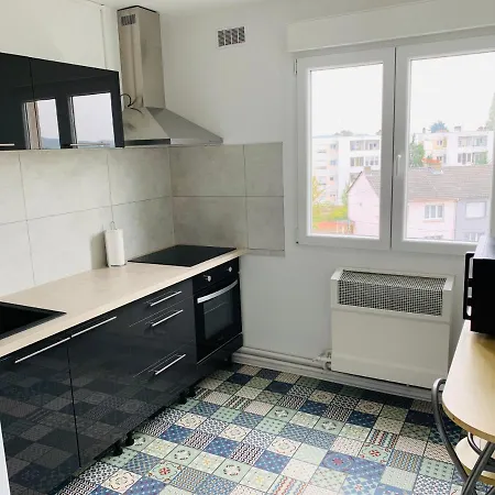 Gite Meuble 1 A 4 Pers A Yutz Proche Cattenom Thionville Luxembourg Exterior photo